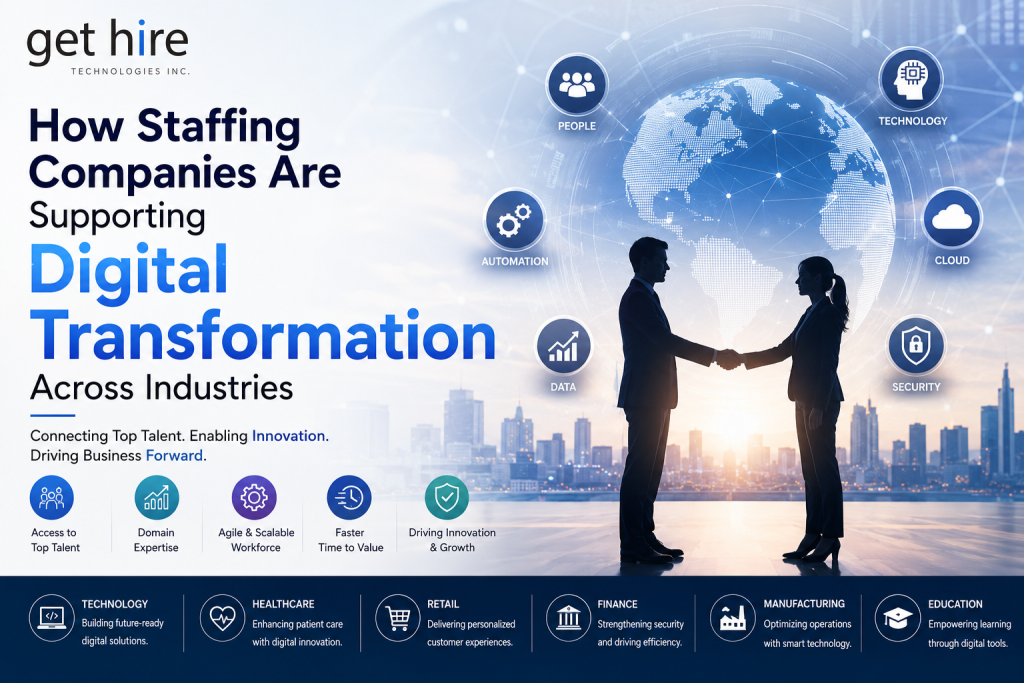 Get Hire Technologies is the best staffing agency in USA