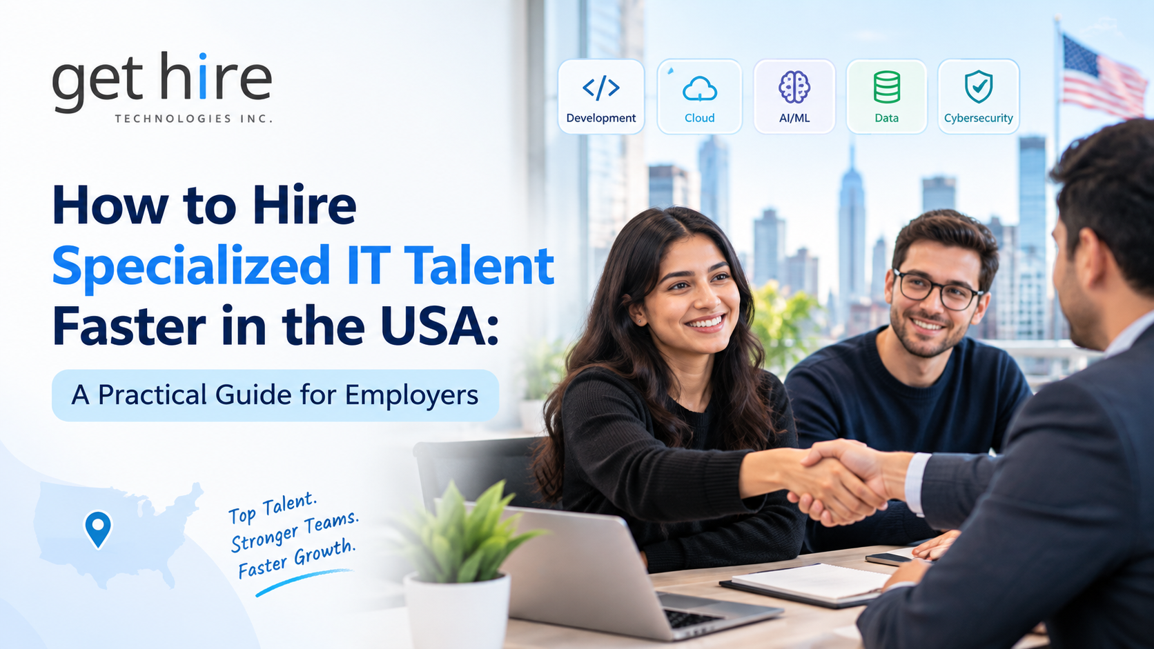 Get Hire Technologies is the best staffing agency in USA