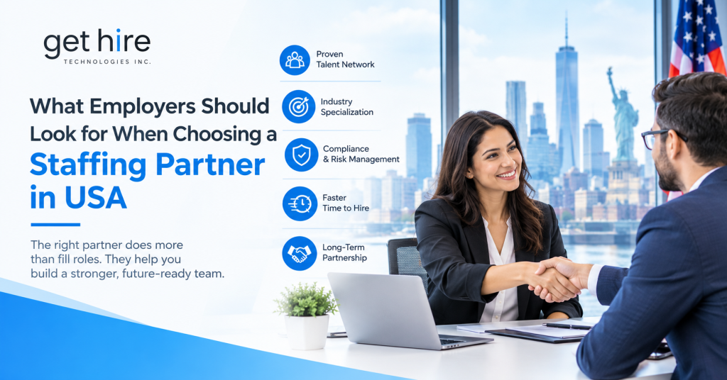 Get Hire Technologies is the best staffing agency in USA